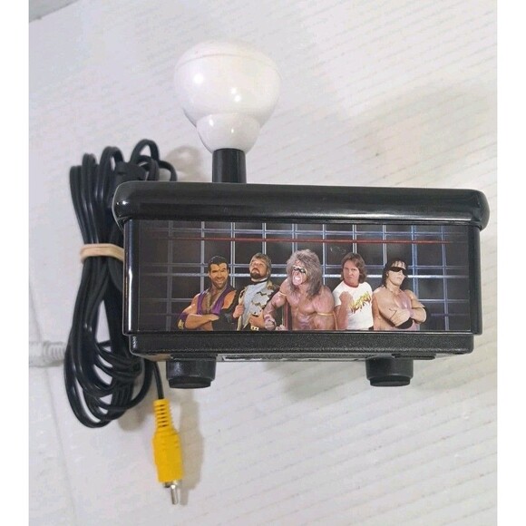 2018 WWE Wrestlemania Steel Cage Challenge Plug and Play TV Game Console WWF - Picture 4 of 6